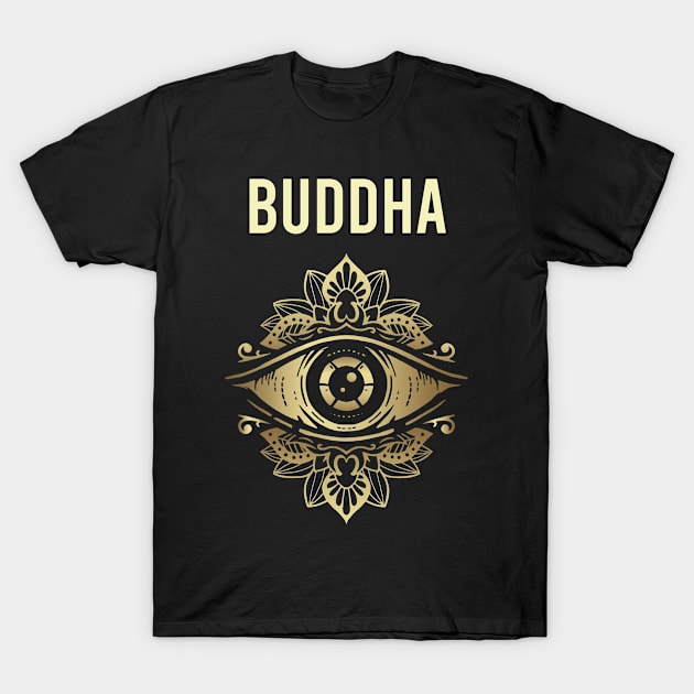 Buddha Watching T-Shirt by blakelan128